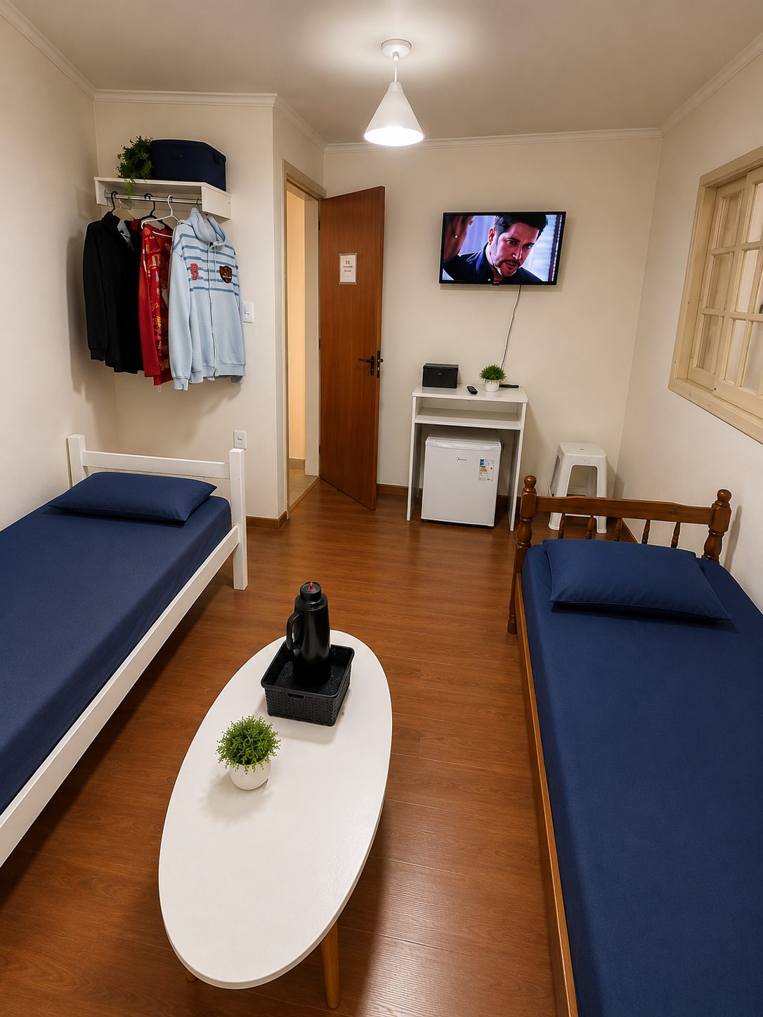 Quarto semiprivativo da ala masculina