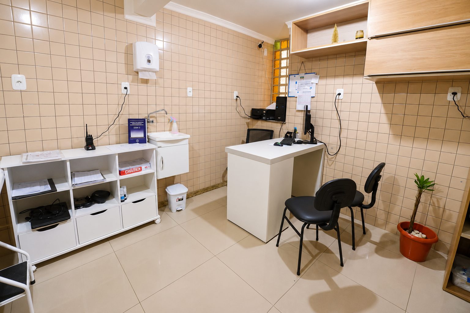 Sala de atendimento médico