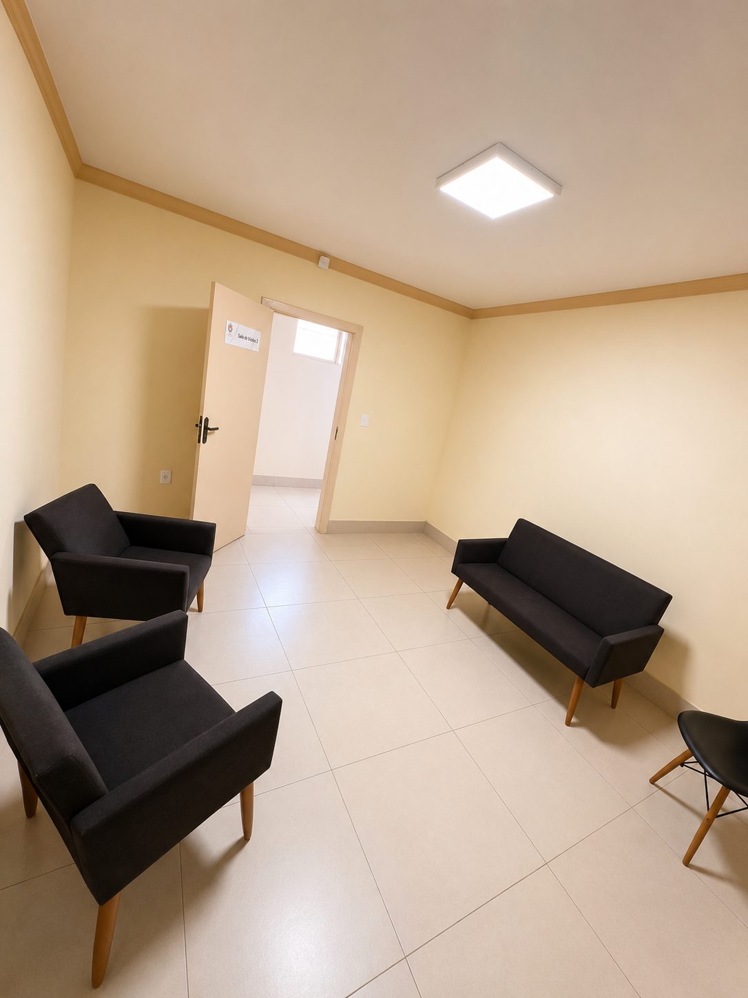 Sala de visitas do Complexo Terapêutico